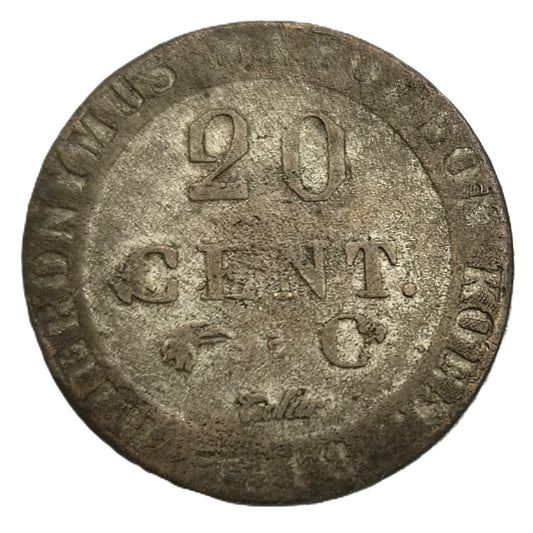 Kingdom of Westphalia 20 Cent 1812 Jerome Napoleon
