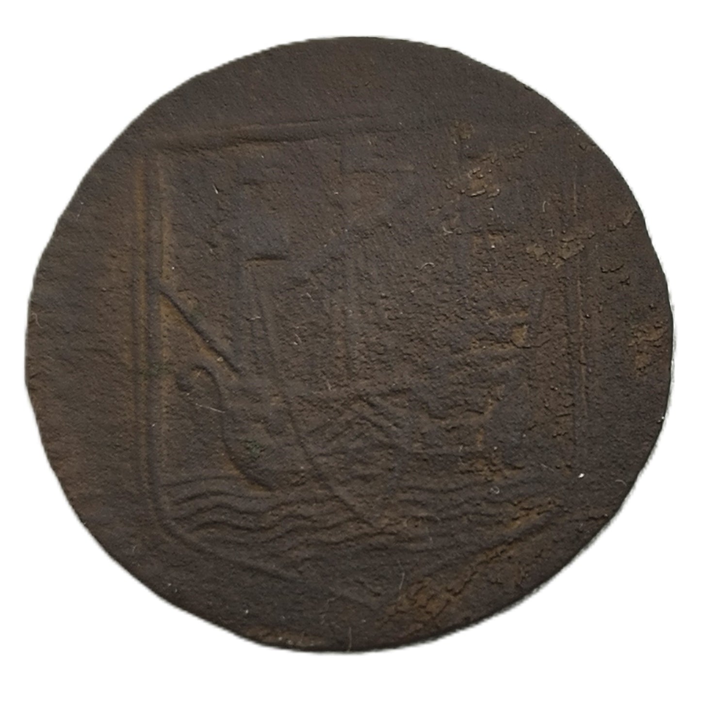 1669 Weymouth Dorset 17th century Token Town Farthing