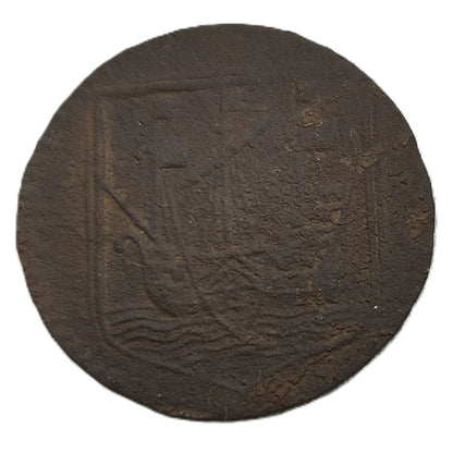 1669 Weymouth Dorset 17th century Token Town Farthing